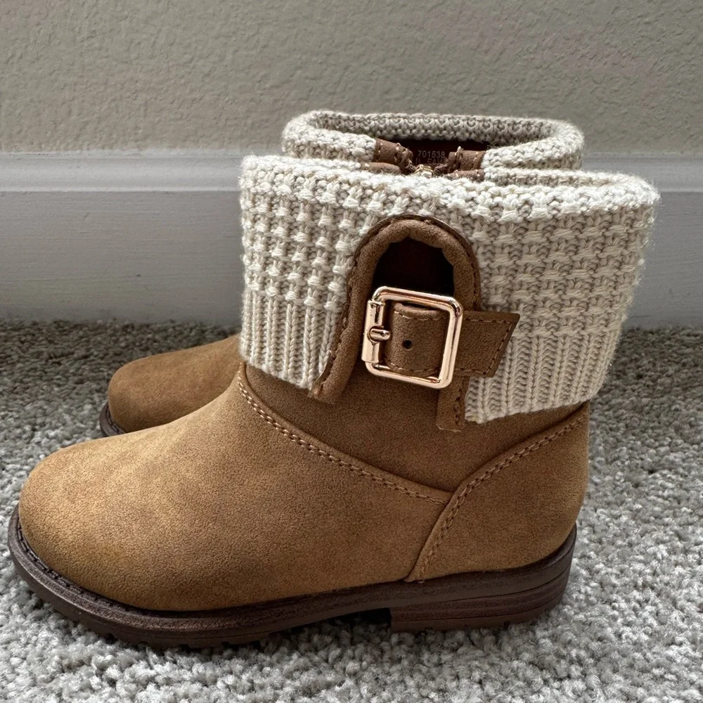 GIRLS TODDLER-LITTLE KID LIL FAWN ANKLE BOOT. Size 9. New.